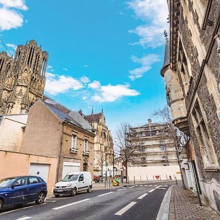 Steam, Baignoire Balneo Et Clim Apartment Reims Exterior photo