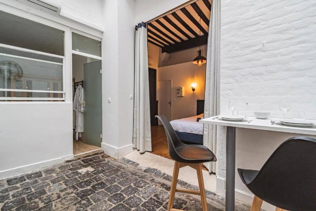 Steam, Baignoire Balneo Et Clim Apartment Reims Exterior photo